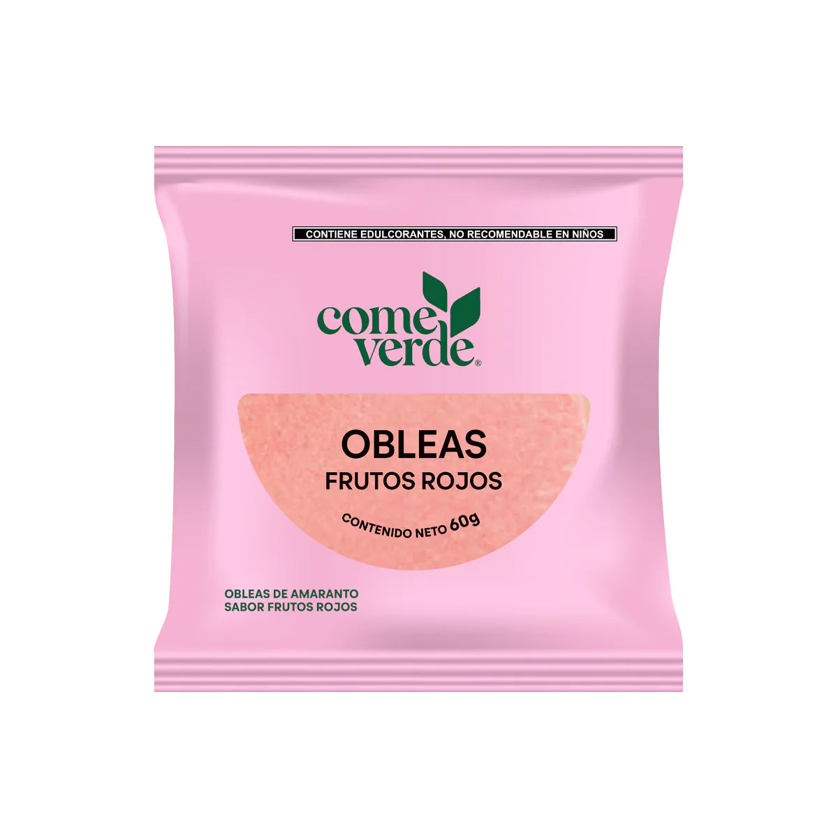 OBLEAS FRUTOS ROJOS 60g Sin Azúcar • Saludable • Amaranto