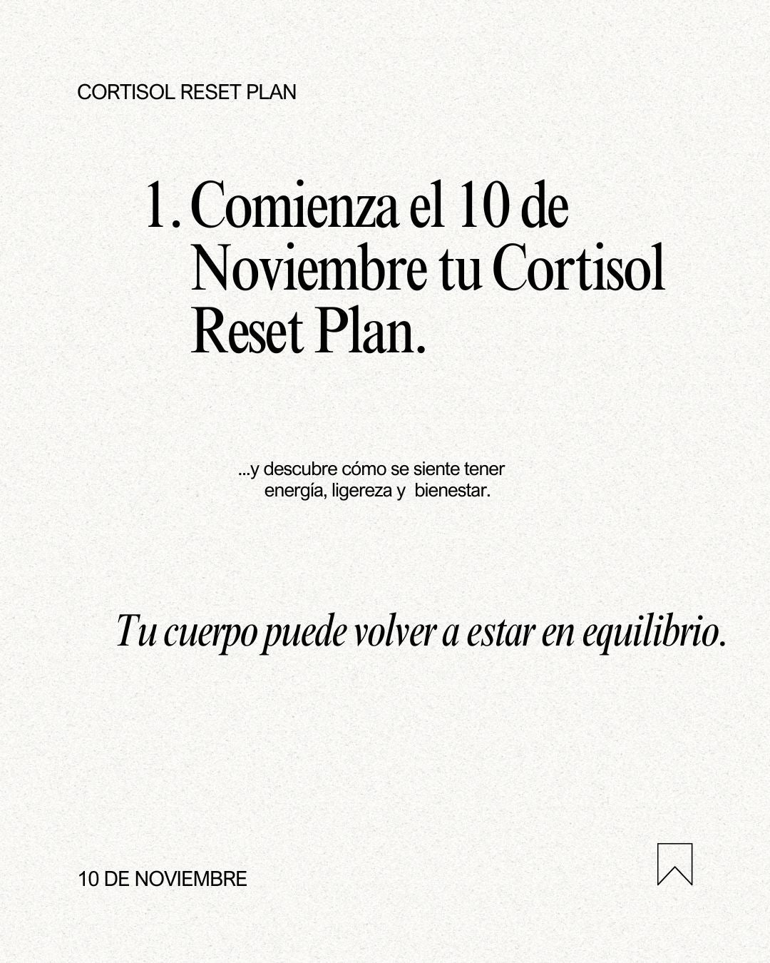 CORTISOL RESET PLAN