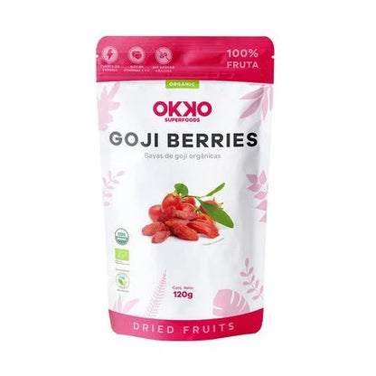 Bayas De Goji Berries Deshidratadas Okko 120 Gr