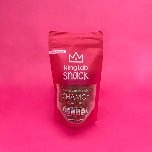 Gomitas Veganas Sabor Chamoy Con Chile King Lab 120gr