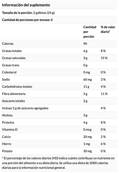 Catalina Crunch, Galletas sándwich cetogénicas, Crema de vainilla, 16 galletas, 193 g (6,8 oz)