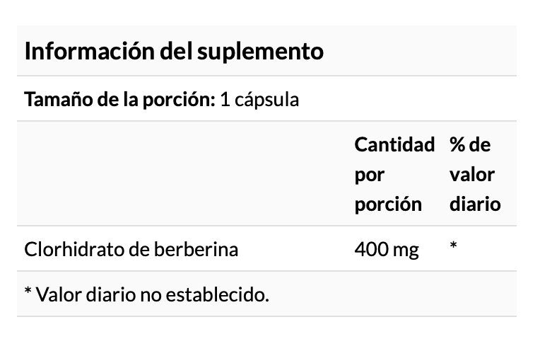 Swanson, Berberina, 400 mg, 60 cápsulas