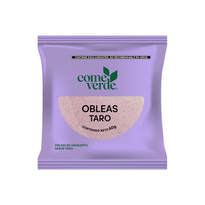 OBLEAS TARO  60g Sin Azúcar • Saludable • Amaranto