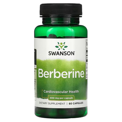 Swanson, Berberina, 400 mg, 60 cápsulas